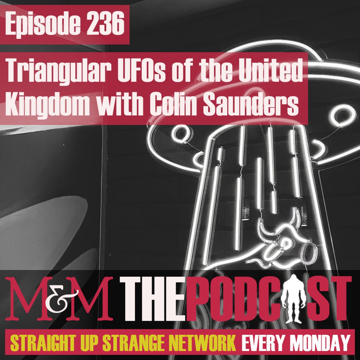 Episode 236: Triangular UFOs in the United Kingdom with Colin Saunders